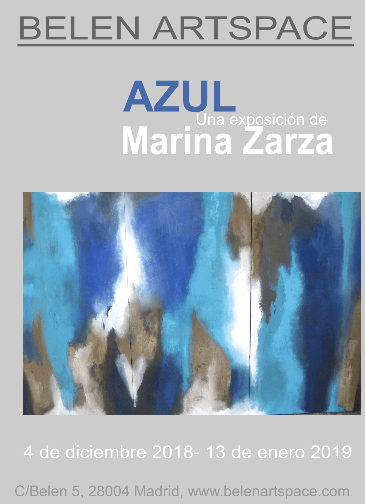 Marina,Zarza,Azul,pintura,